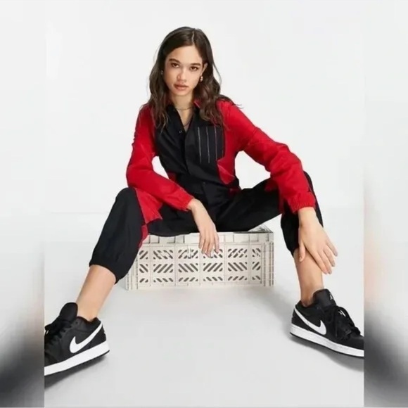 NWT Nike AIR JORDAN Womens Flight Suit Essentials Jumpsuit DJ2626 - Picture 15 of 16